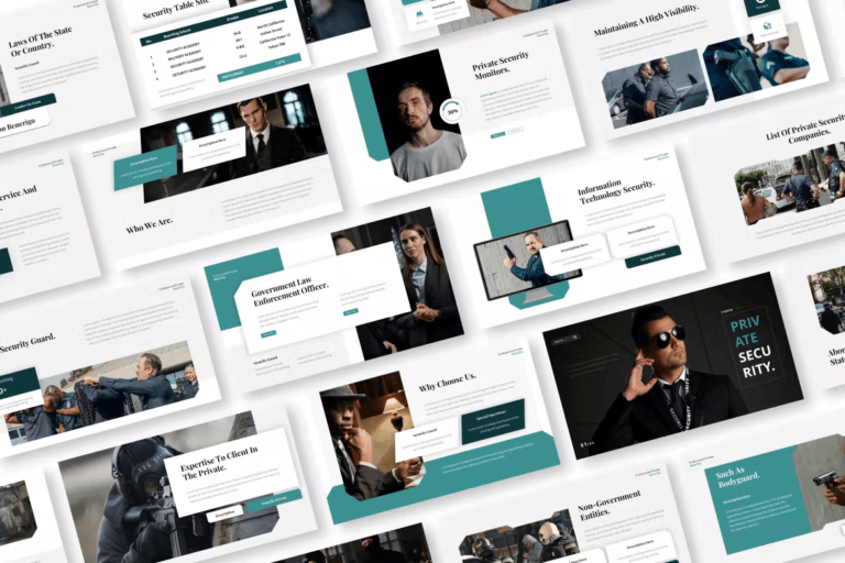 Private Security Powerpoint Presentation Template – MasterBundles