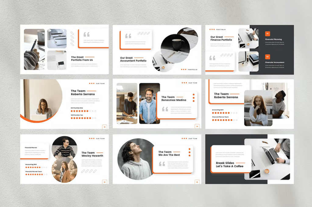 Akunta - Accounting PowerPoint Template – MasterBundles