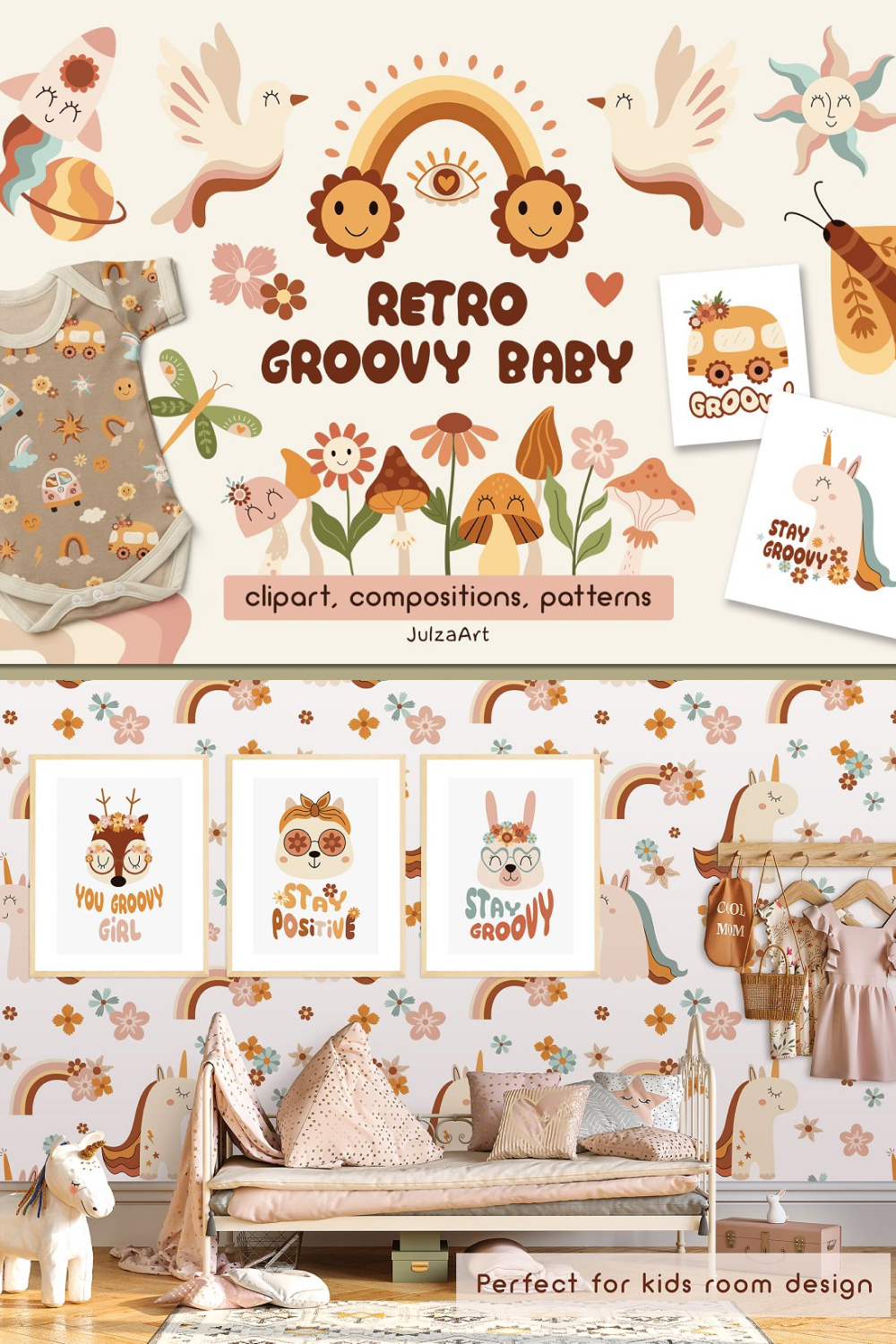 Retro groovy baby collection of pinterest.