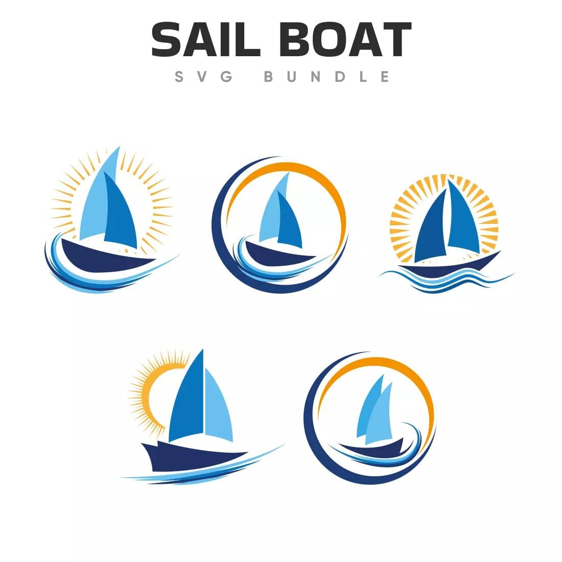 Sail Boat SVG Bundle Preview 6.