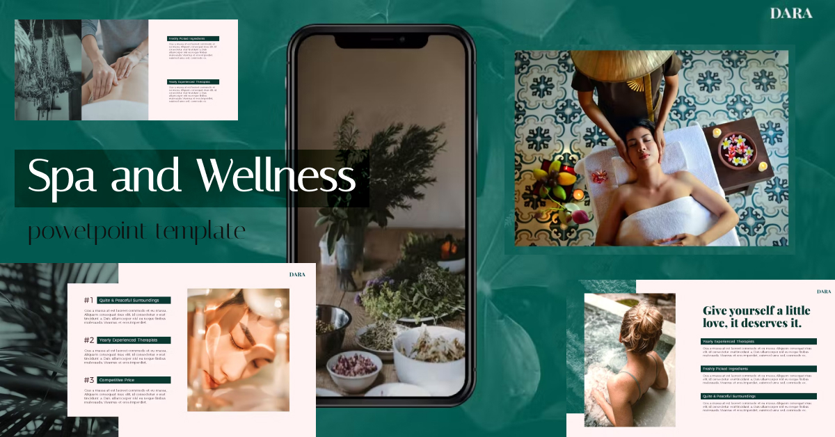 Spa And Wellness Powerpoint – MasterBundles