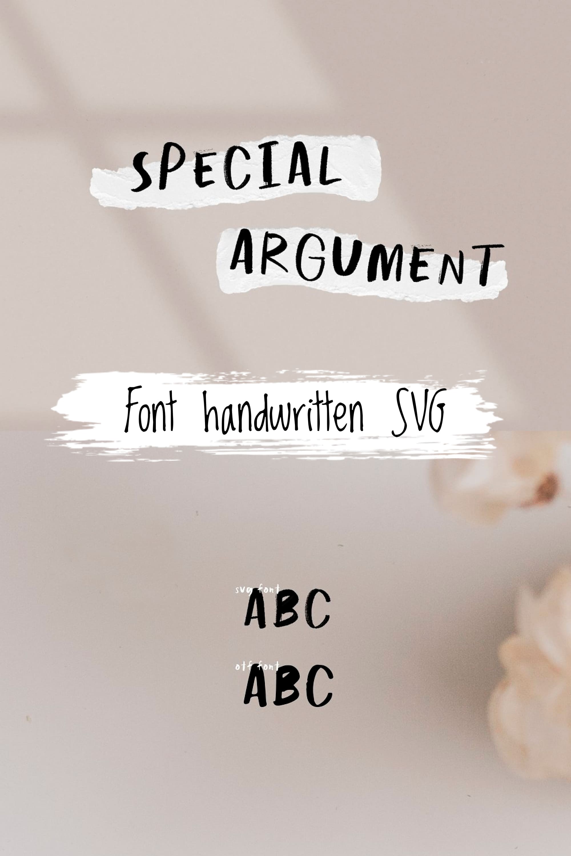 Special Argument SVG Handwritten Pinterest.