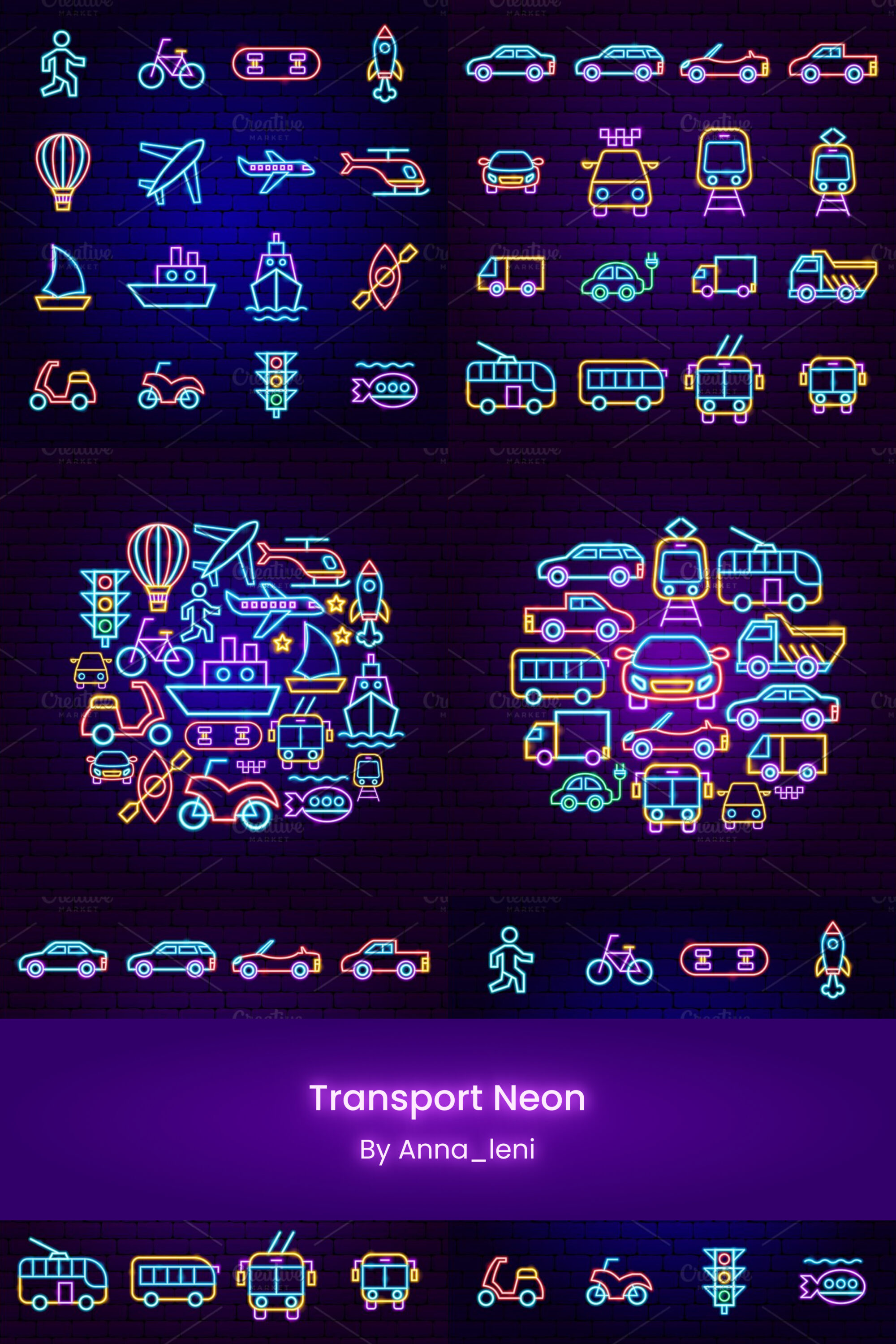 Transport neon of pinterest.