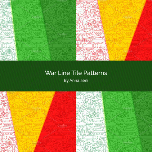 War line tile patterns preview.