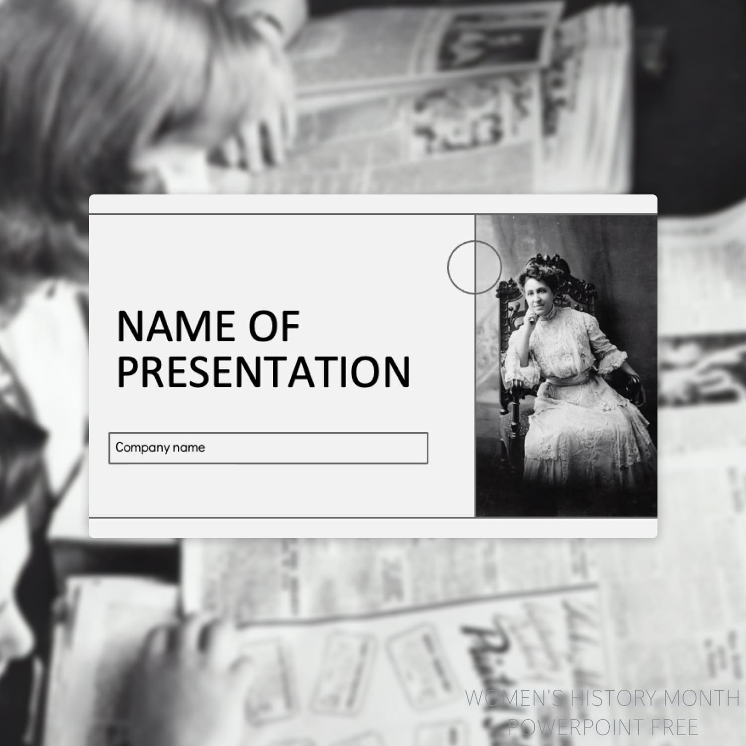 Womens History Month Powerpoint Free 1500 1.