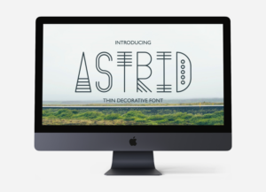 Astrid - Thin Decorative Font – MasterBundles