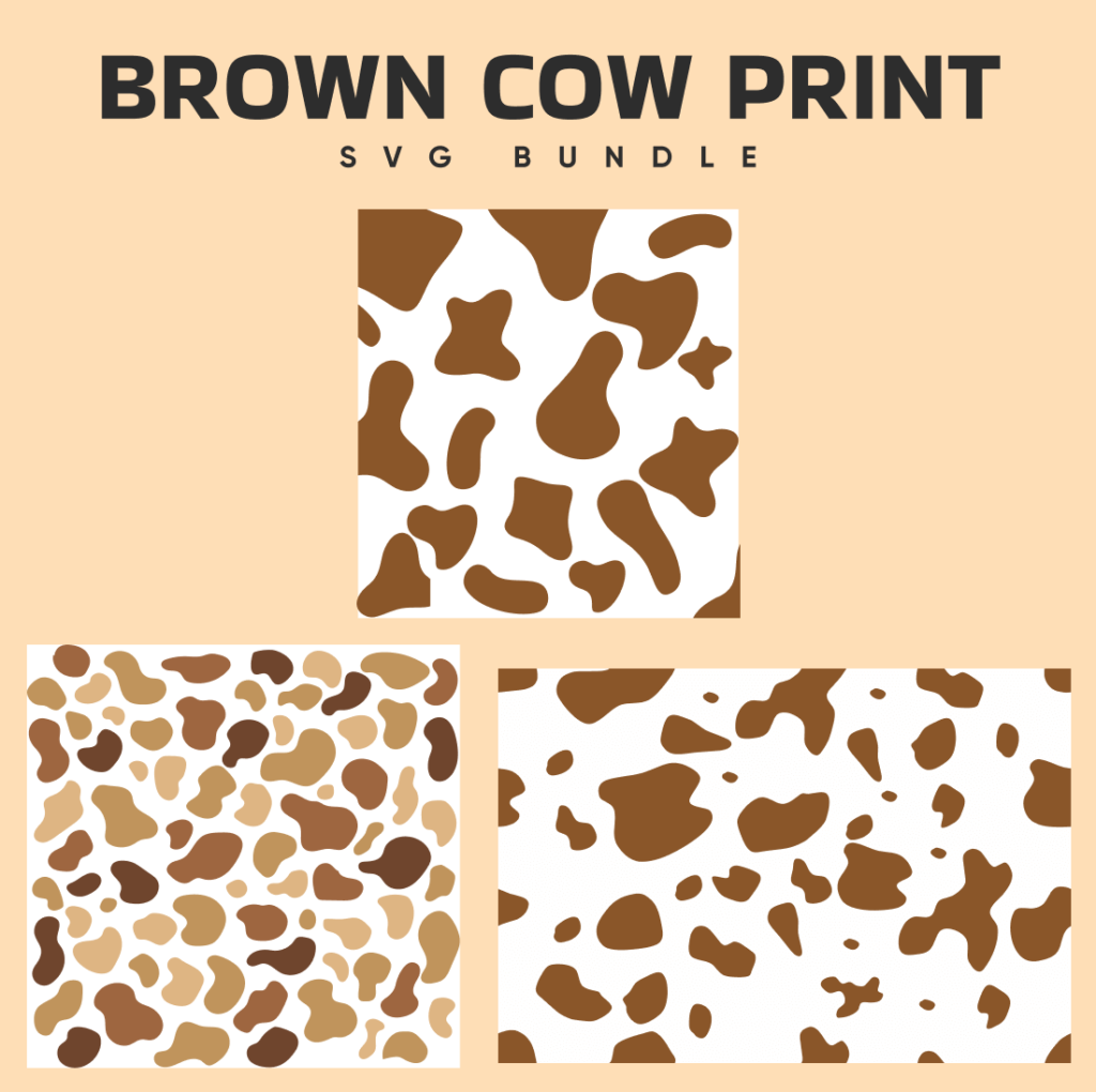 Cow Print Svg Cow Pattern Svg Black And White Cow Print Svg Black My ...