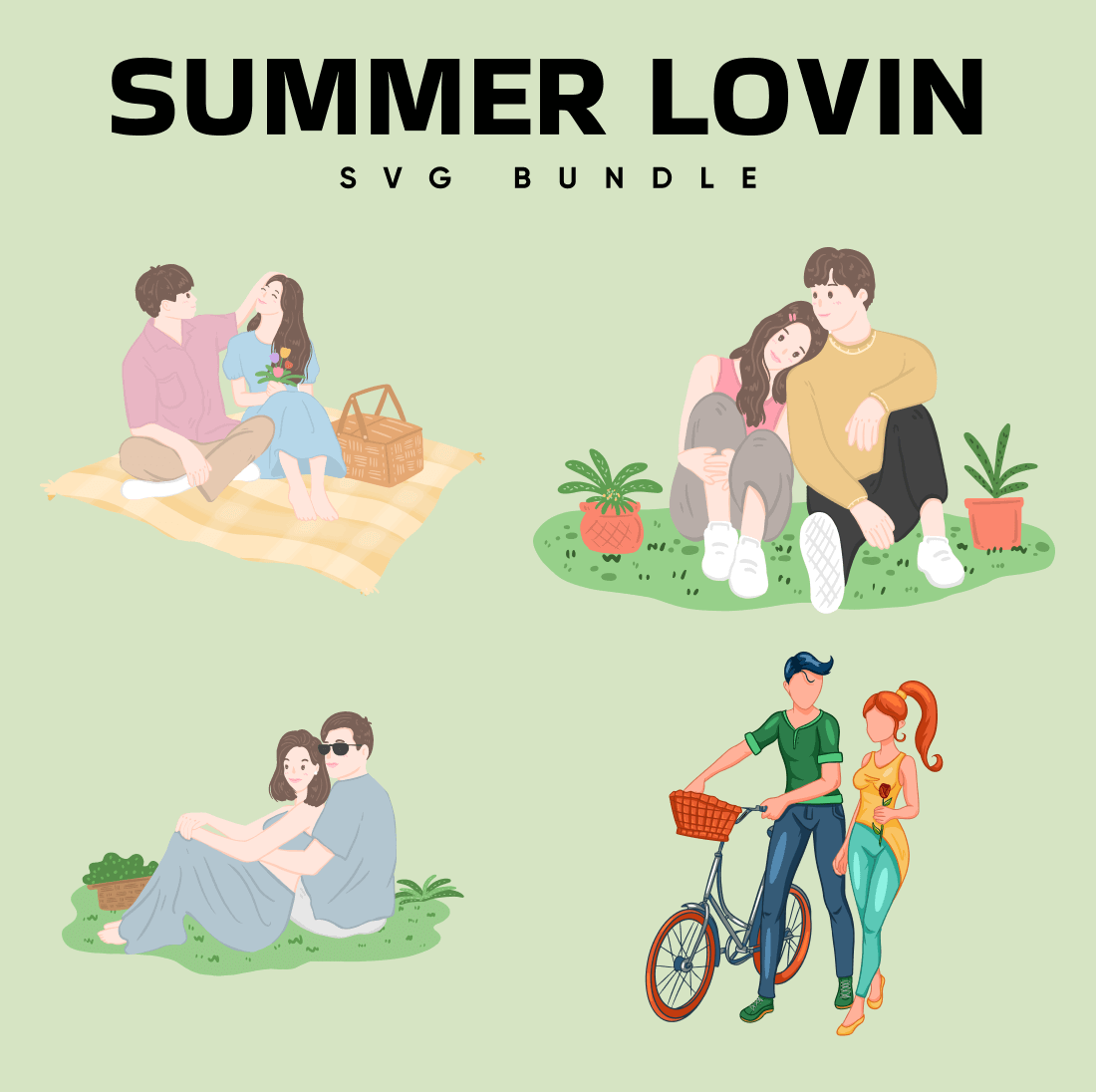 Summer Lovin SVG Bundle.