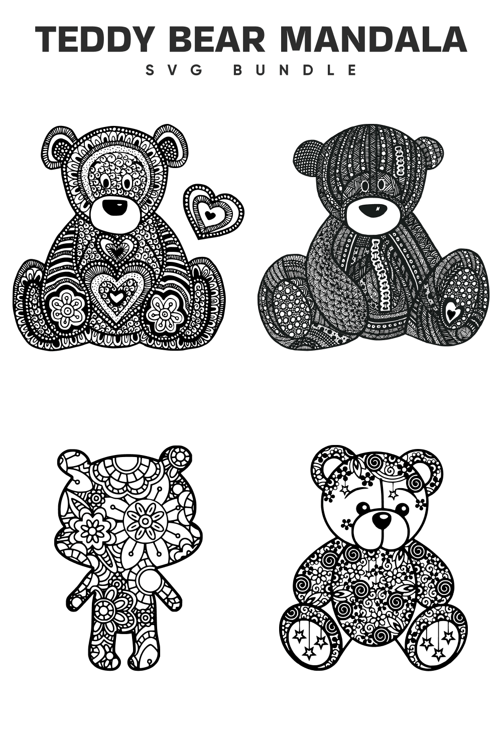 Teddy bear with a heart on its chest and a teddy bear with a heart.