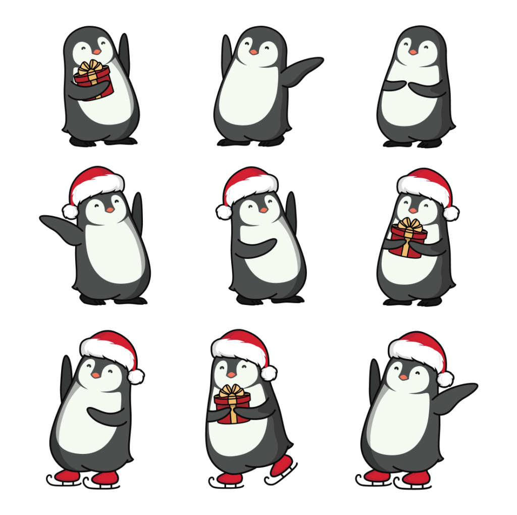 9 Winter Penguin SVG Designs – MasterBundles