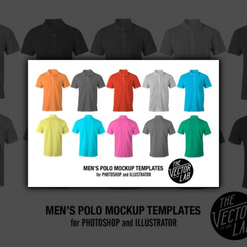 Men's Polo Shirt Mockup Templates – MasterBundles