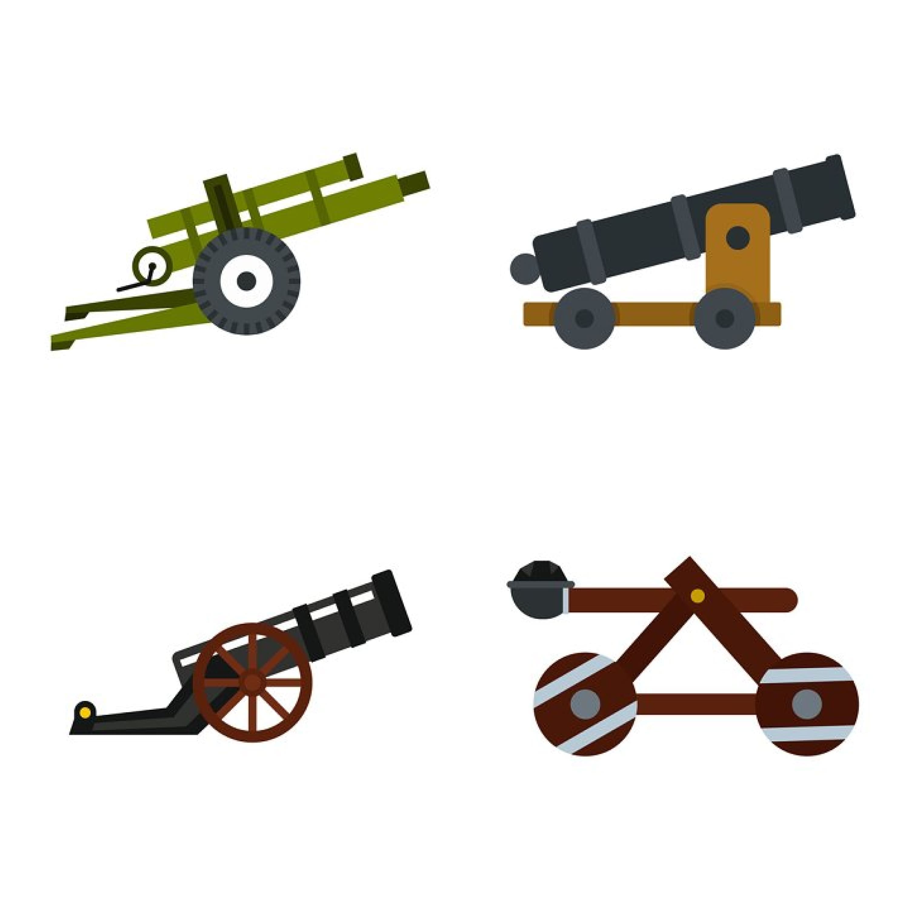 Images of guns at different time intervals.
