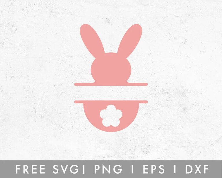 FREE Bunny Monogram SVG – MasterBundles