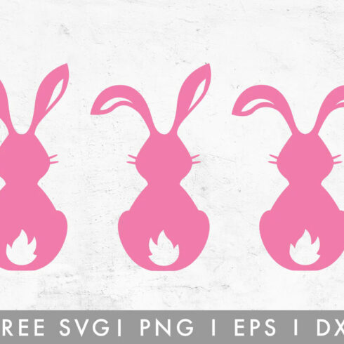 FREE Simple Bunny SVG | MasterBundles