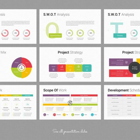 Project Proposal PowerPoint Template CANVA | Master Bundles