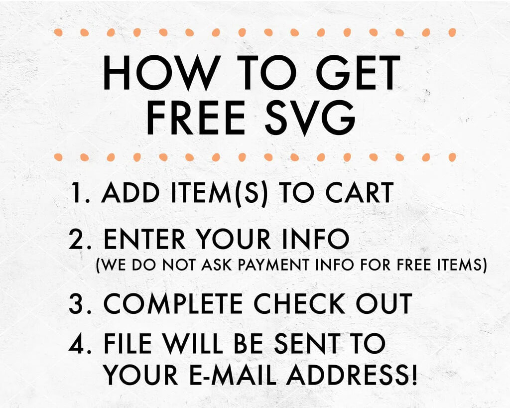 Information on how to get a free SVG file.