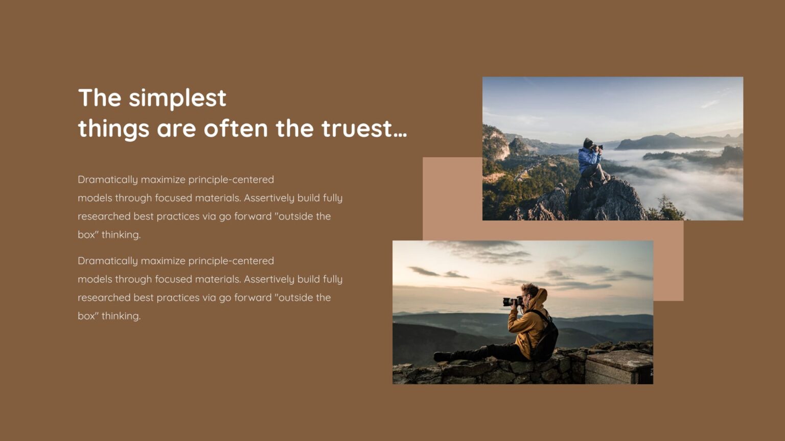 Free Photography Powerpoint Template – MasterBundles