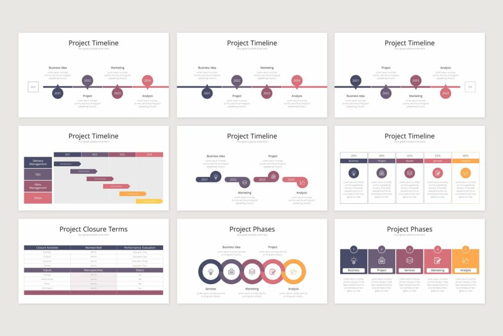 Project Proposal PowerPoint Template PPTX – MasterBundles