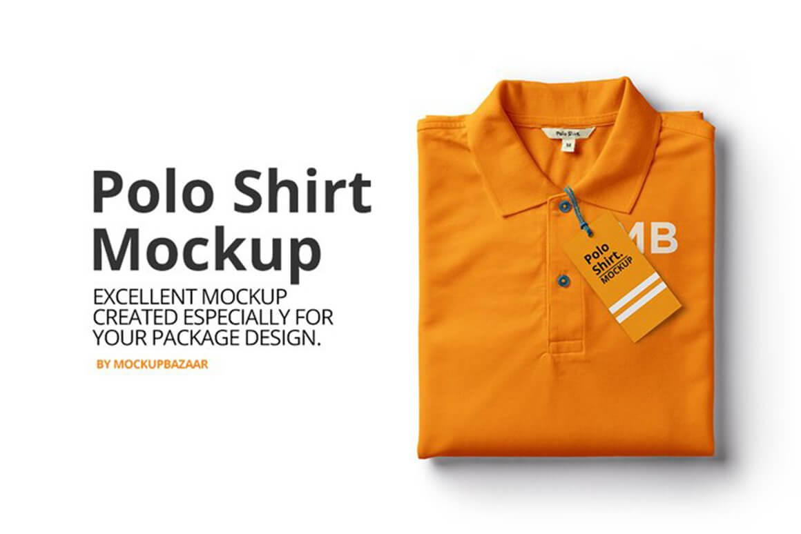 Polo Shirt Mockup.