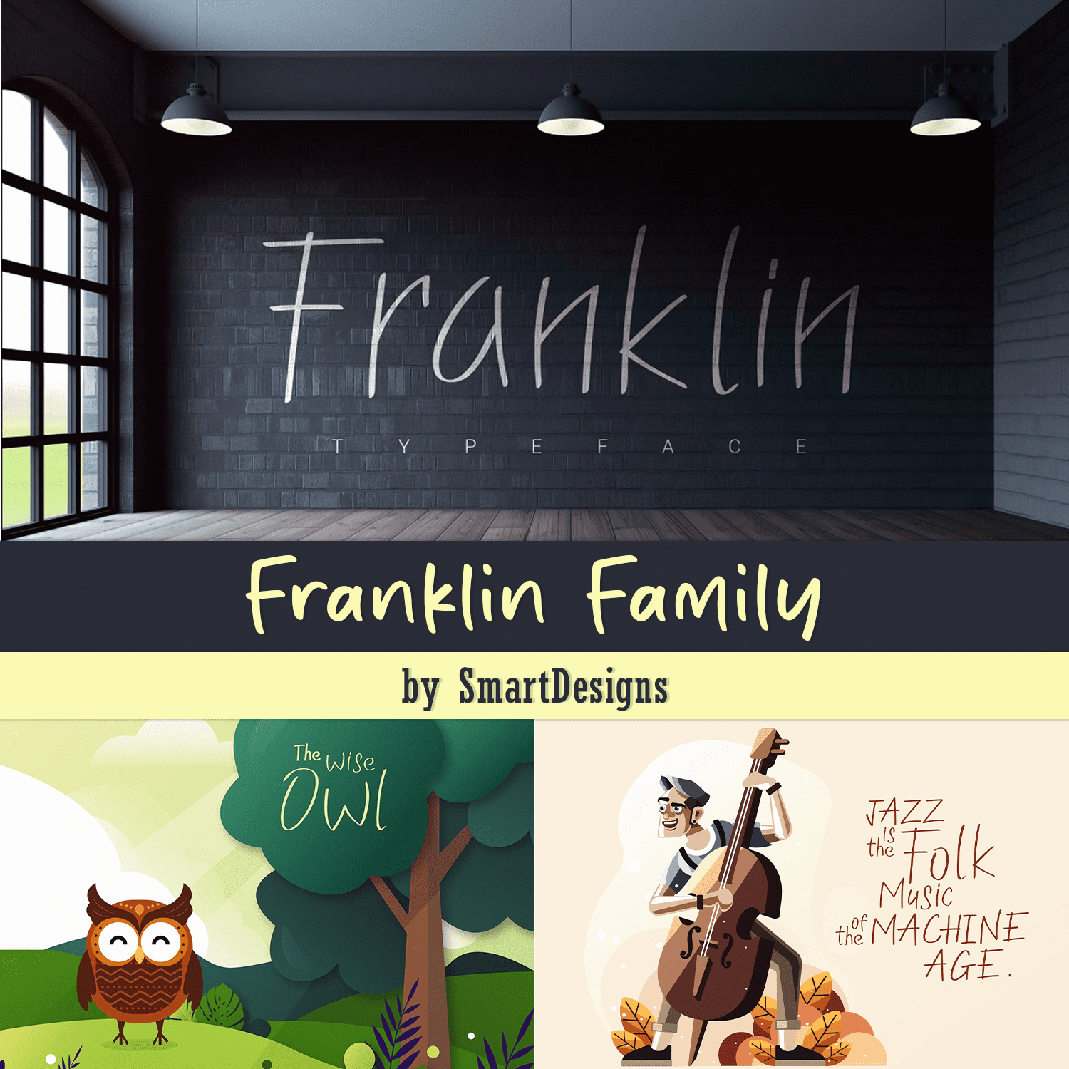 Prints of franklin family.