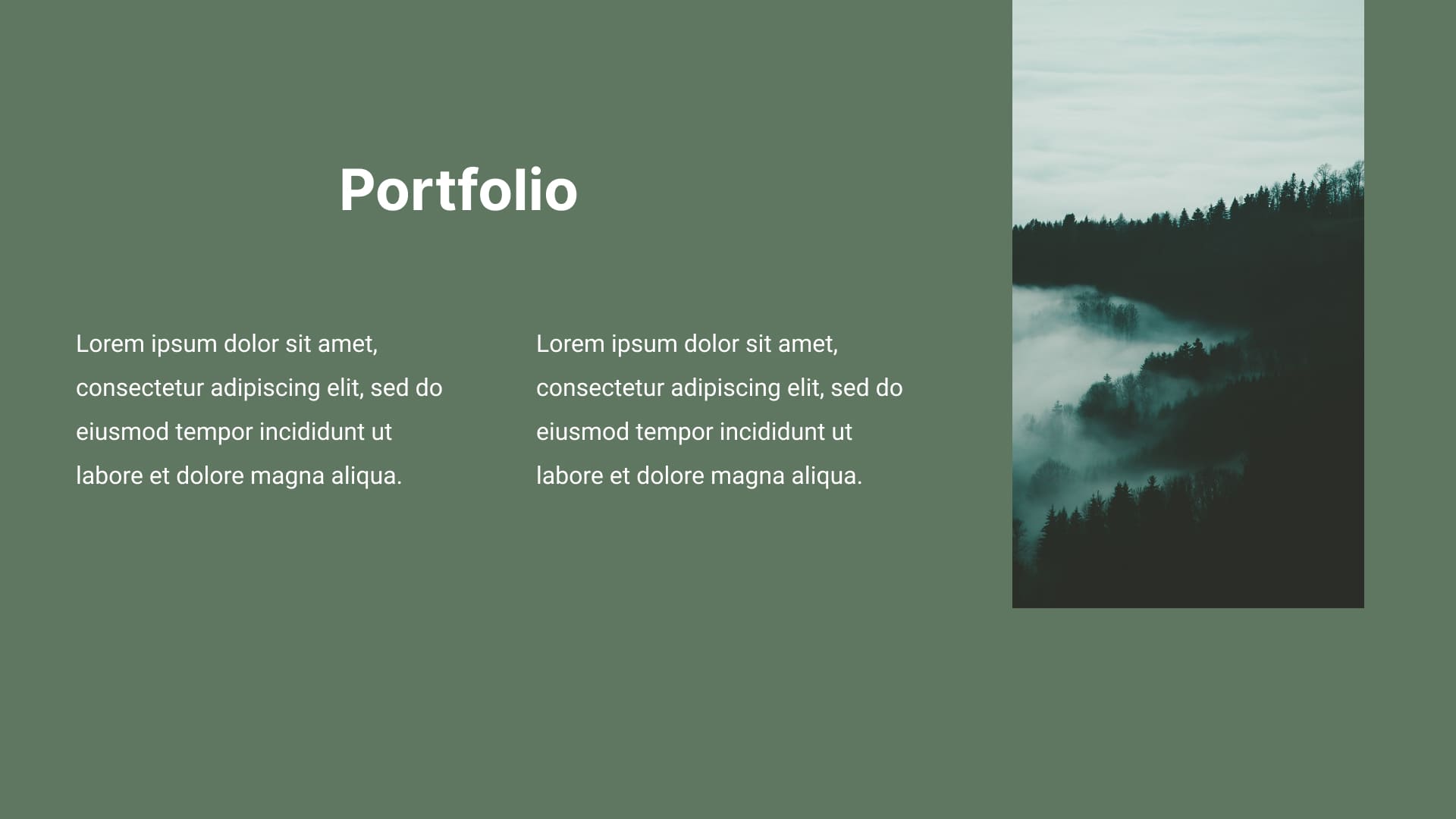 Free Environment Powerpoint Template Preview.