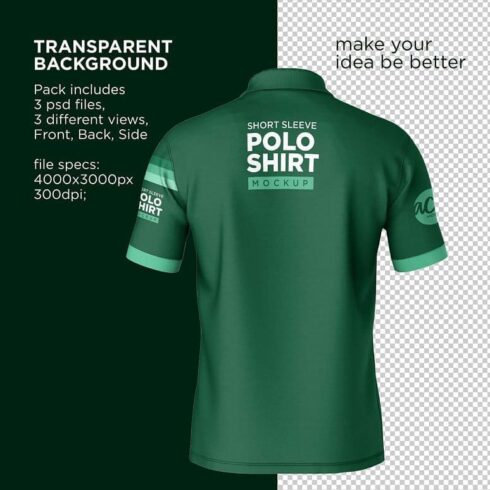 Mockup T-Shirt Polo | MasterBundles