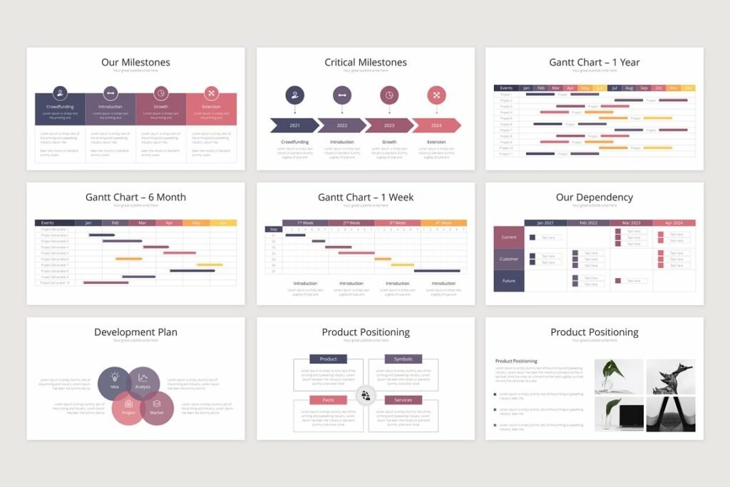 Project Proposal PowerPoint Template PPTX – MasterBundles