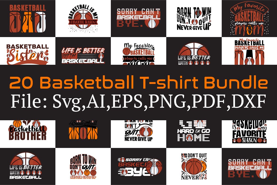 Basketball SVG Bundle T-Shirt Bundle – MasterBundles