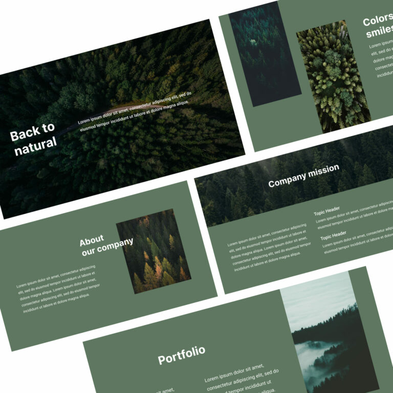 Free Environment Powerpoint Template – MasterBundles