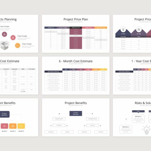 Project Proposal PowerPoint Template PPTX | Master Bundles