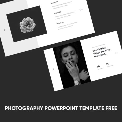 Photography Powerpoint Template Free cover image.