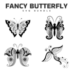 Fancy butterfly SVG Bundle.