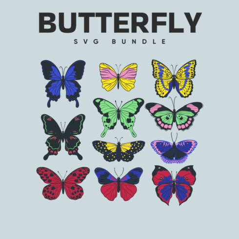 14 Butterfly SVG Files.