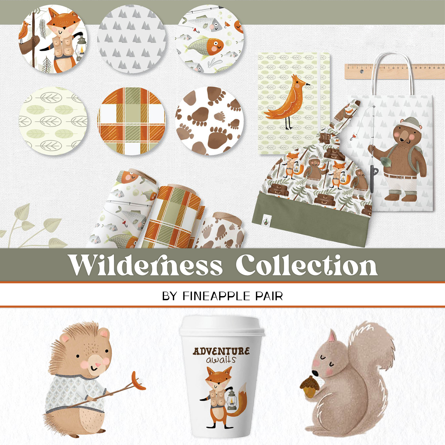 Prints of wilderness collection.