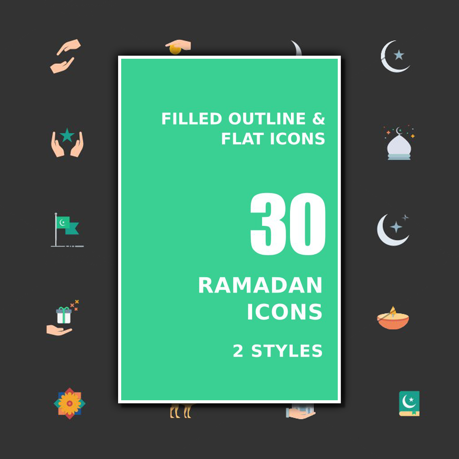 Preview ramadan icons.