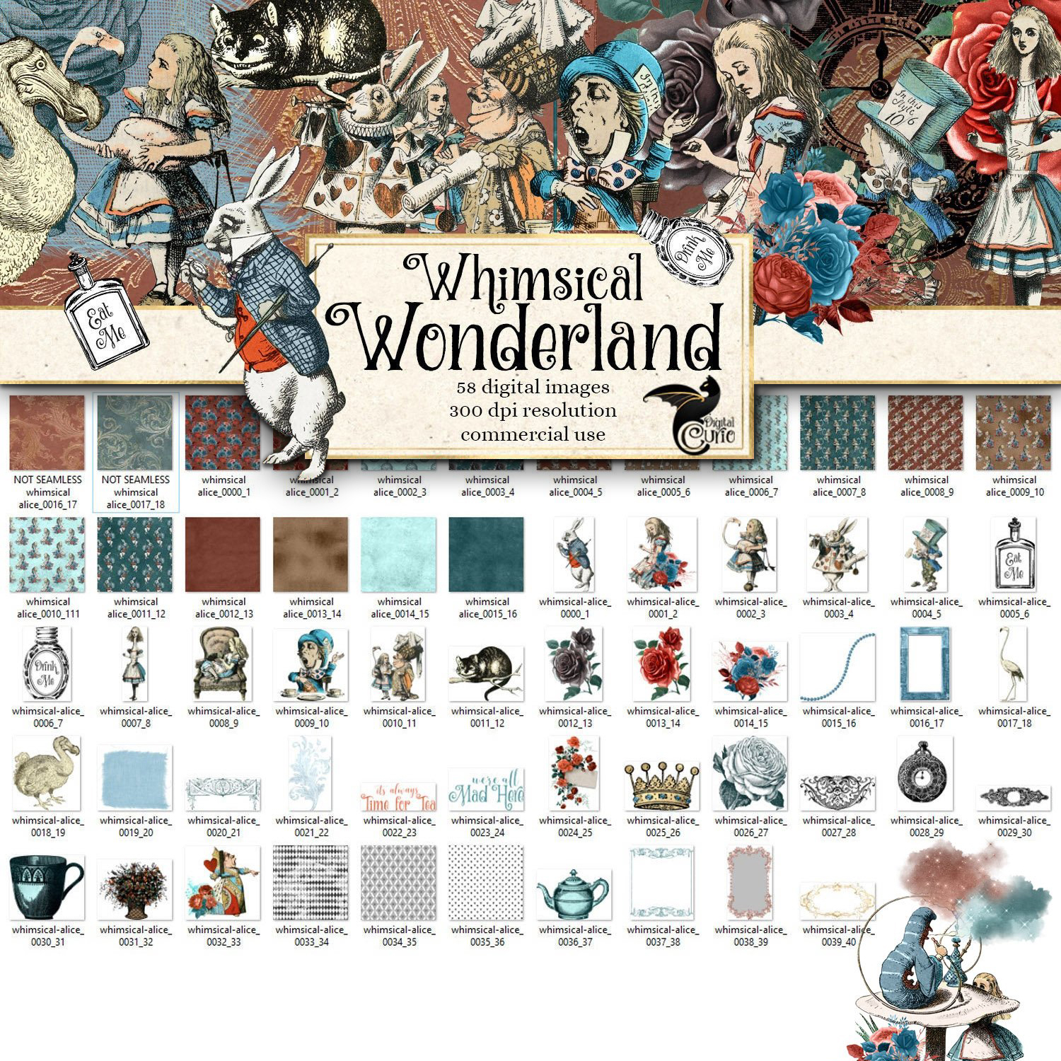 Preview whimsical wonderland alice in wonderland tea party.