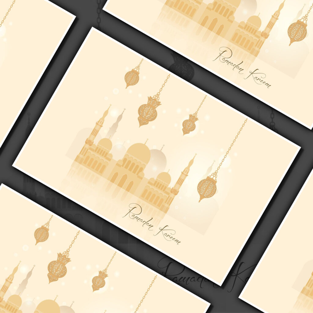 Beautiful Ramadan Kareem Background – MasterBundles