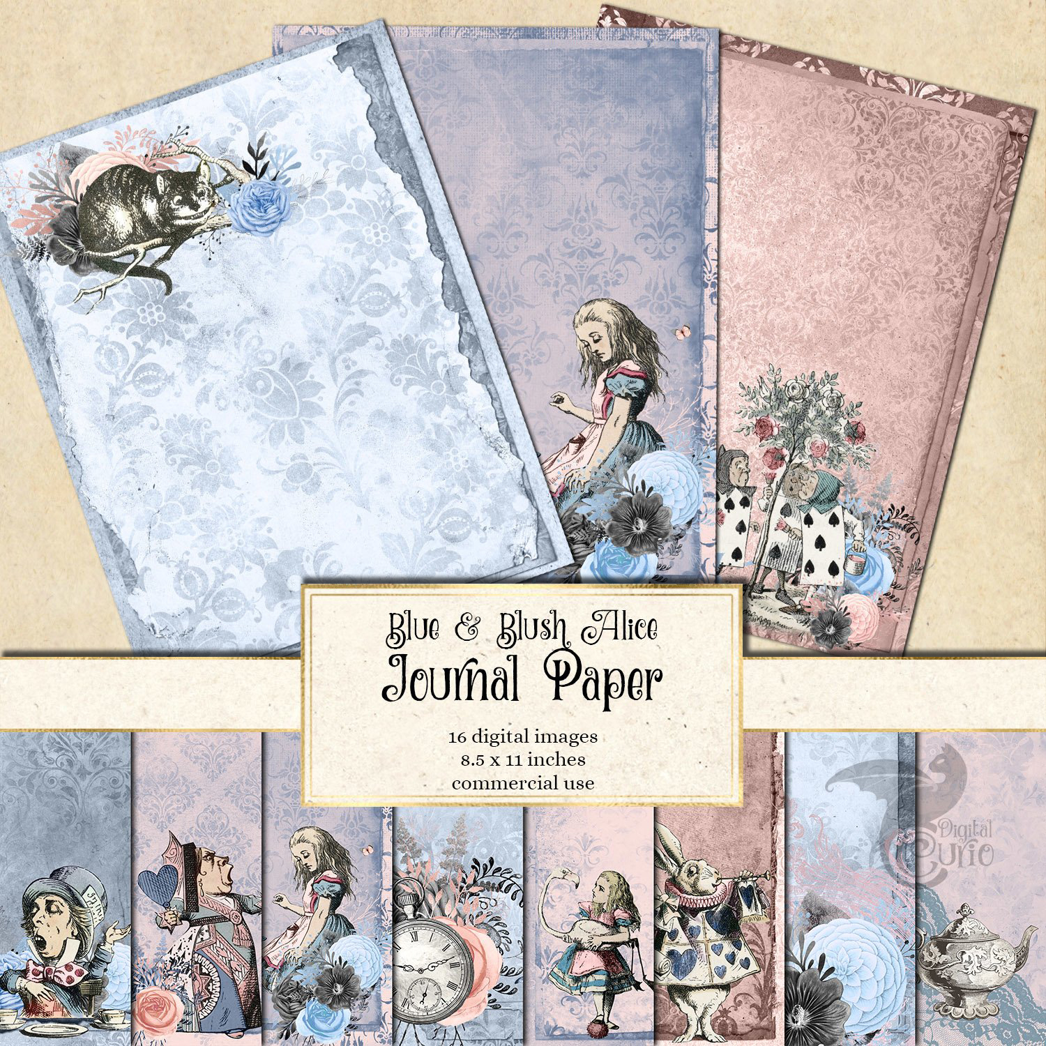 Preview dusty blue and blush pink alice in wonderland jour.