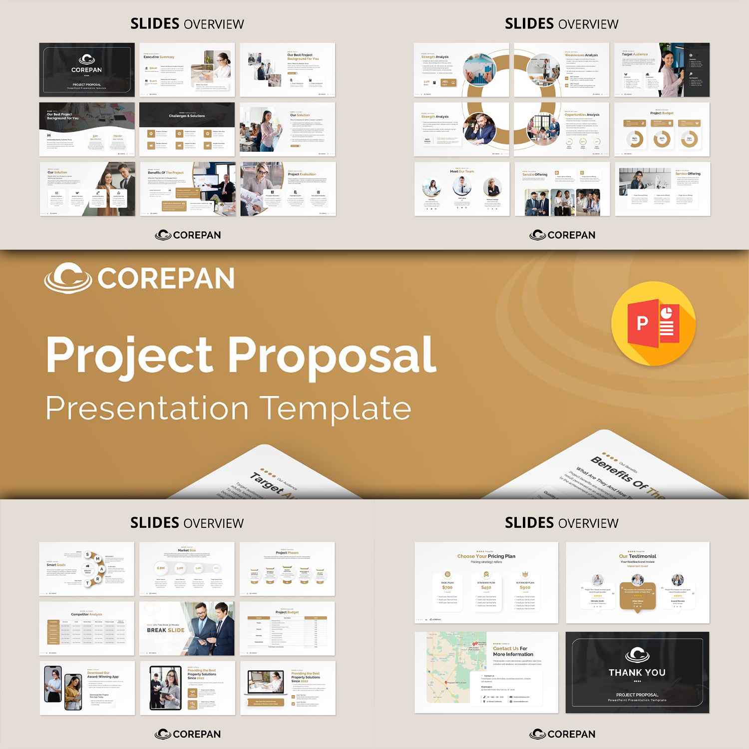 Prints of corepan project proposal template.