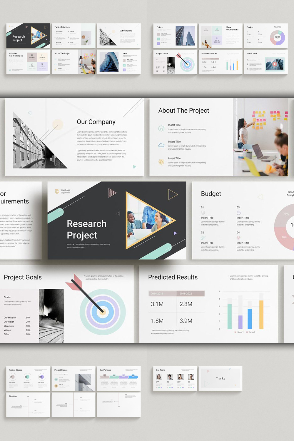 Research project proposal of pinterest.