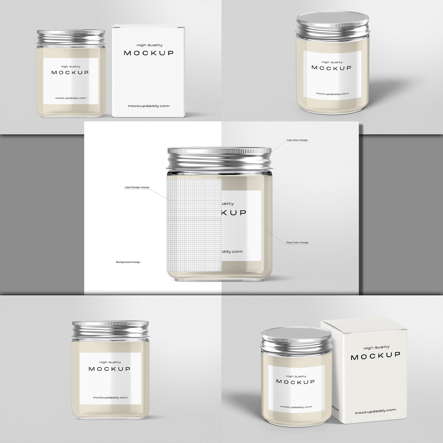 Preview candle mockup.