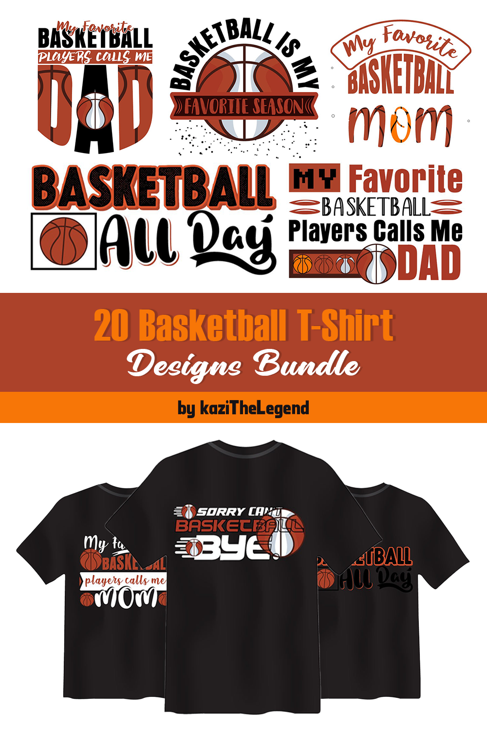 Basketball t shirt designs bundle of pinterest.