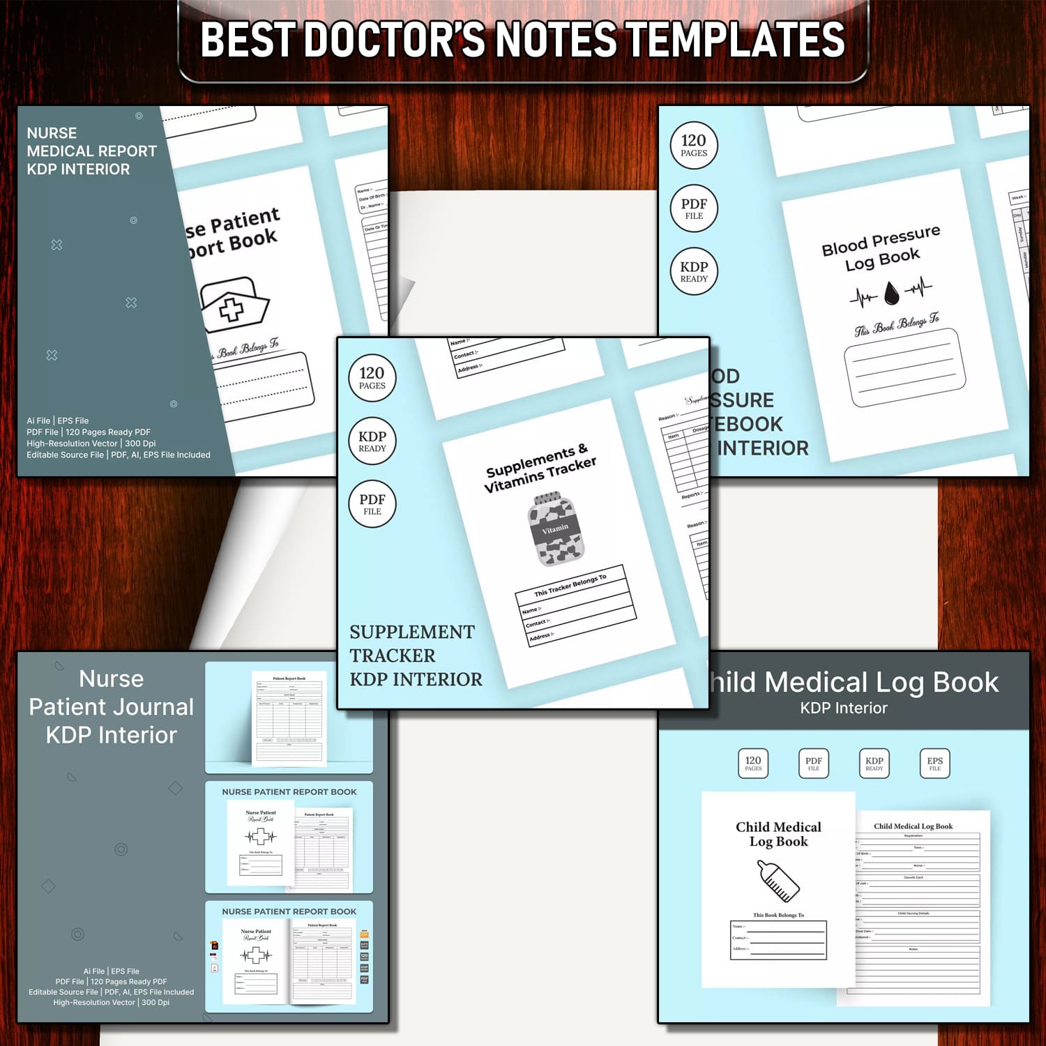 Best Doctors Notes Templates cover image.