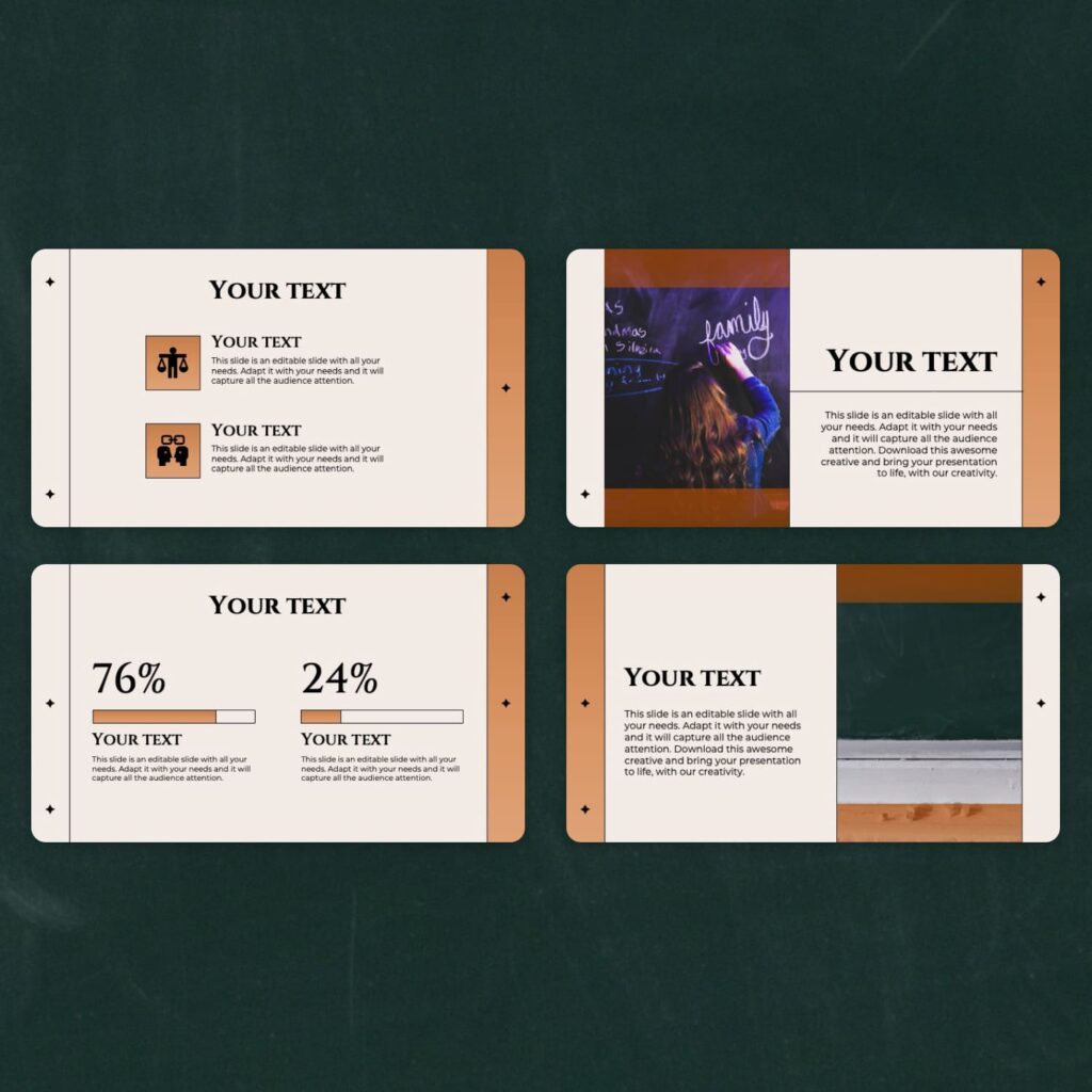 Chalkboard Background For Powerpoint MasterBundles