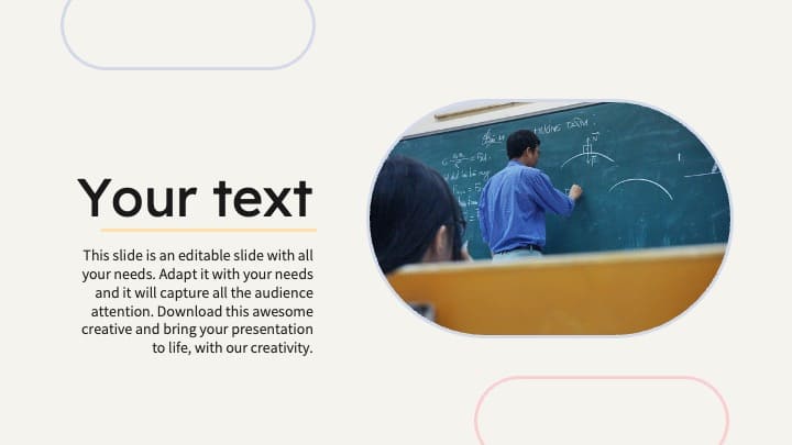 Chalkboard Template Powerpoint Preview.