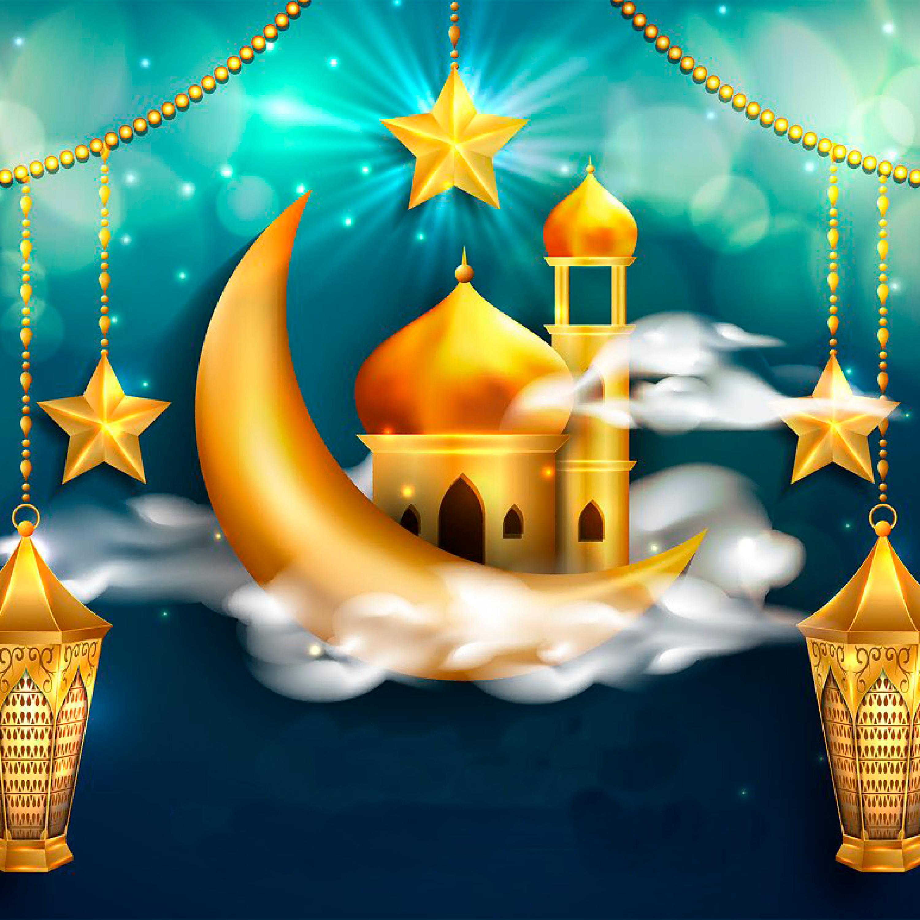 Preview eid mubarak islamic background.