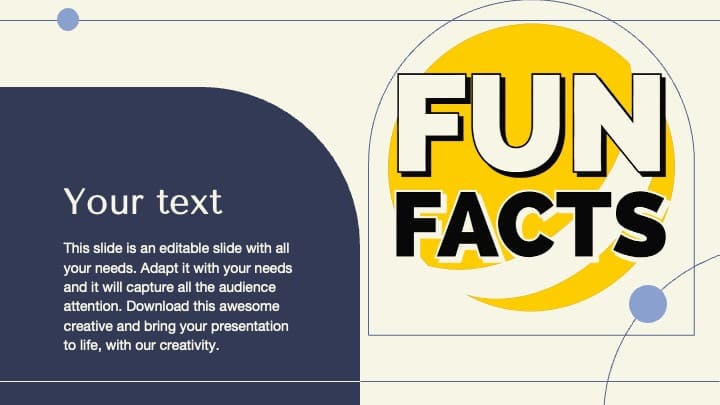 Fun Facts Powerpoint Slides Preview.