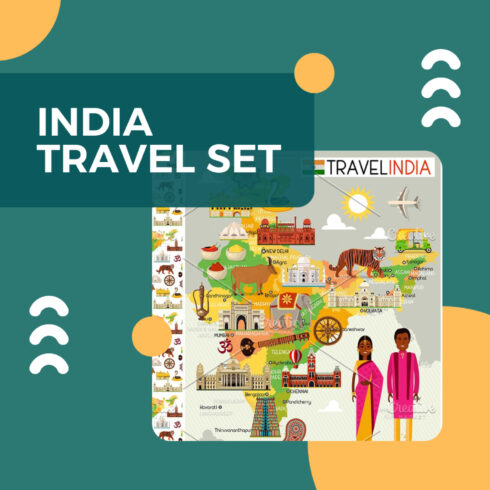 Prints of india travel set.