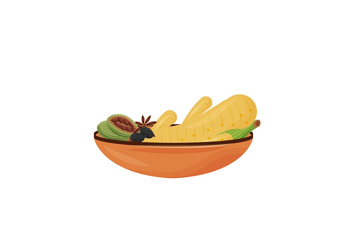 A bowl of fruits typical of India.