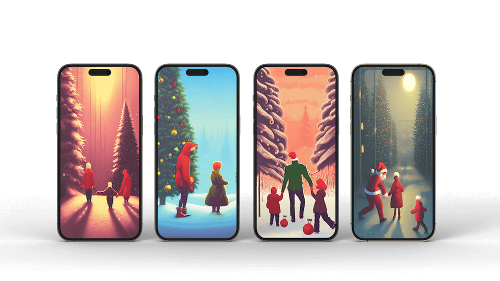 iphone wallpaper christmas